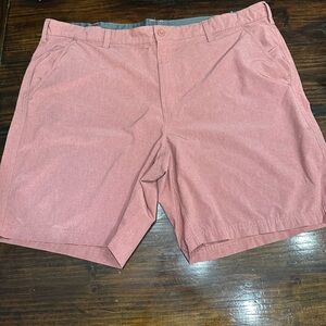 Coral and Gray Shorts